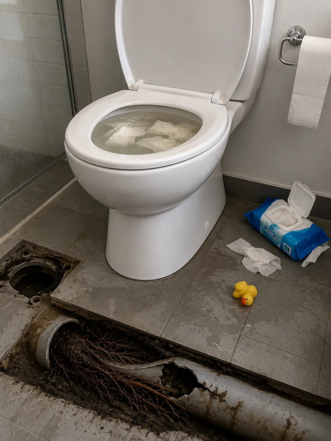 blocked toilet Kingsgrove inspection by a licensed plumber