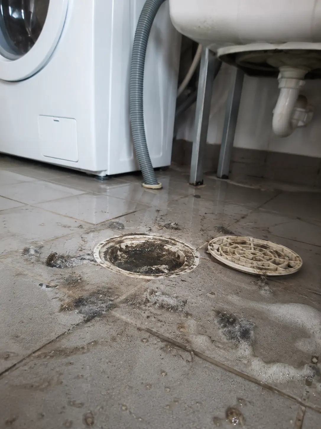 blocked laundry drain Kingsgrove inspection by a licensed plumber